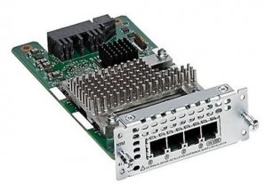 Cisco NIM-4E/M= 4-port Network Interface Module