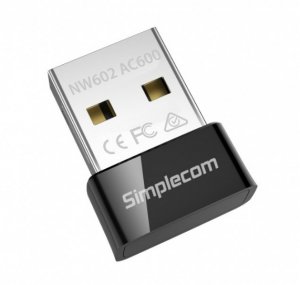 Simplecom NW602 AC600 Dual Band Nano USB WiFi Wireless Adapter