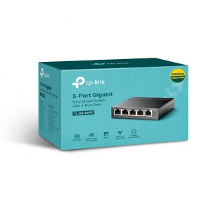 TP-Link TL-SG105PE Easy Smart 5 Port PoE+ Unmanaged Gigabit Network Switch