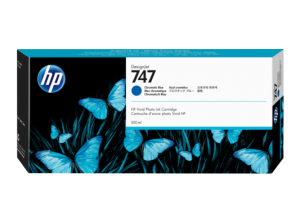 Hp P2v85a Hp 747 300-ml Chromatic Blue