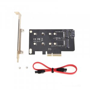 Simplecom EC412 Dual M.2 (B Key and M Key) to PCI-E x4 SATA 6G Card