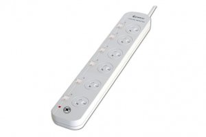 Sansai Generic 6-way Power Board (661sw) With Individual Switches And Surge Protection