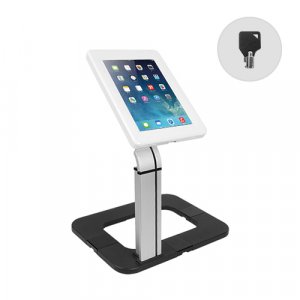 Brateck Anti-theft Countertop Tablet Kiosk Stand With Aluminum Base Fit Screen Size  9.7'-10.1'