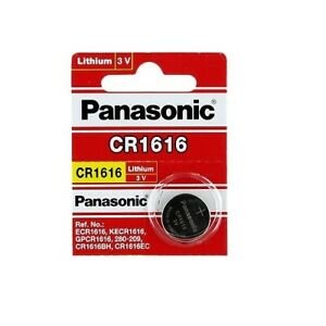 Panasonic Cr1616 1 Piece Cr1616 3v Lithium Button Battery Watch Batteries