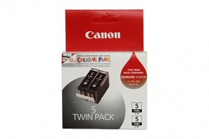 Canon Pgi670xlbk Black Extra Large Ink Tank Twin Pack