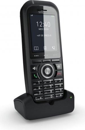 Snom M70 Ip Dect Handset, Bluetooth, Alarm Function, Protective Cover, Hd Audio Quality, Lcd Color Screen