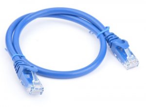 8ware Cat6a Utp Ethernet Cable 25cm Snagless blue