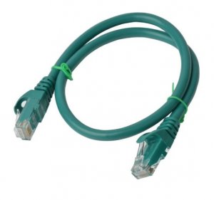 8ware Cat 6a Utp Ethernet Cable, Snagless  - 0.25m (25cm) Green