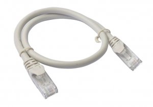 8ware Cat6a Utp Ethernet Cable 25cm Snagless grey