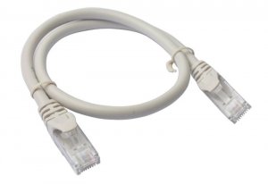 8ware Cat 6a Utp Ethernet Cable, Snagless  - 0.5m (50cm) Grey
