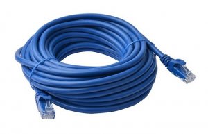 8ware Cat 6a Utp Ethernet Cable, Snagless  - 10m Blue