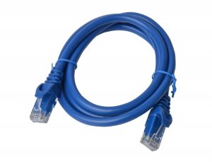 8ware Cat 6a Utp Ethernet Cable, Snagless  - 1m (100cm) Blue