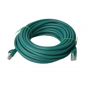 8ware Cat6a Utp Ethernet Cable 30m Snagless green