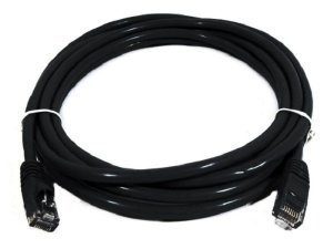 8ware Cat 6a Utp Ethernet Cable, Snagless  - Black 3m