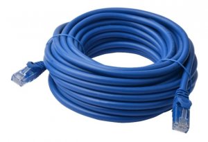 8ware Cat 6a Utp Ethernet Cable, Snagless  - Blue 40m