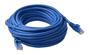 8ware Cat6a Utp Ethernet Cable 50m Snagless blue