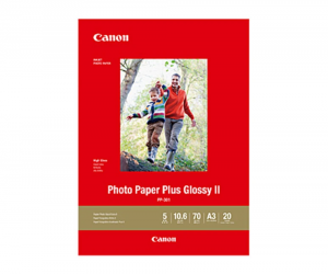 Canon Pp301a3 20 Shts 260 Gsm Photo Paper Plus Glossy Ii