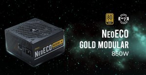 Antec Ne 850w 80+ Gold, Fully-modular, 1x Eps 8pin, 120mm Silent Fan, Japanese Caps, Atx Power Supply, Psu, 7 Years Warranty