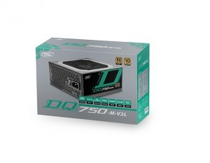 Deepcool Gamerstorm Dq750-m-v2l Fully Modular 750w 80+ Gold Power Supply Unit (psu), Japanese Capacitors, 10-year Warranty