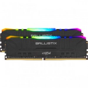 Crucial BL2K8G32C16U4BL Ballistix RGB 16GB (2x8GB) DDR4 UDIMM 3200MHz CL16 Black