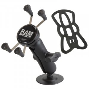 Ram Mounts Rap-b-378-un7u Ram Flex Adhesive Mount With Universal X-grip Cell Phone Cradle