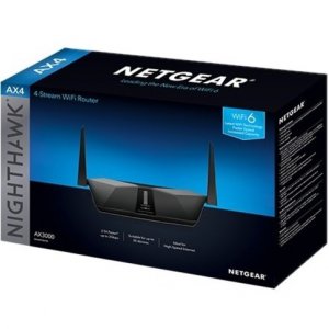 Netgear Nighthawk Ax3000 Ax4 4-stream Wifi 6 Router (rax40)