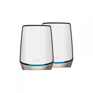 Netgear Orbi Ax5400 Tri-band Mesh Wifi 6 System - 2 Pack (rbk762s)