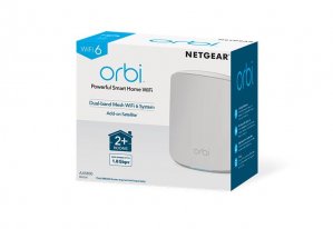 Netgear Orbi Ax1800 Dual-band Mesh Wifi 6 System Add-on Satellite (rbs350)