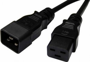 8ware 2m 15 Amp Power Cable Extension Iec-c19 Male To Iec-c20 Female