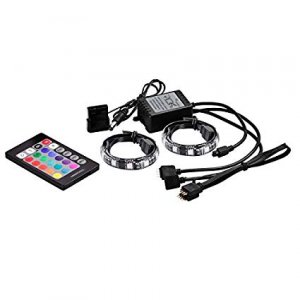 Deepcool Rgb Colour Led 350 Strip Lighting Kit (magnetic) With Remote