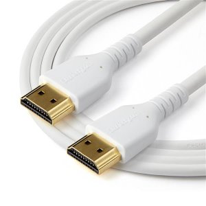 Hdmi Cable Linoya 1.5m Hdmi M-m Ultra Slim High Speed V2.0  4k @60hz - White Colour