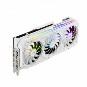 ASUS GeForce RTX 3070 ROG Strix 8GB Video Card - White