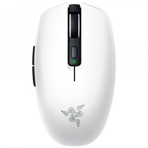 Razer Rz01-03730400 Wireless Gaming Mouse: Orochi V2- 450/16000 Dpi, Optical, Dual Mode Wireless - White Edition