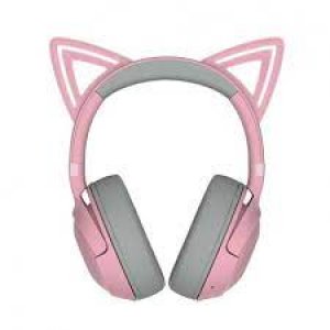 Razer Kraken Kitty V2 Bt-quartz Edition-wireless Bluetooth Rgb Headset With Kitty Ears