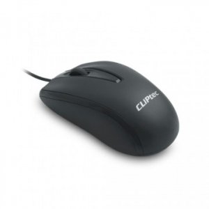 Cliptec Rzs951-01 Xilent Scroll - 1200dpi Silent Optical Mouse - Black