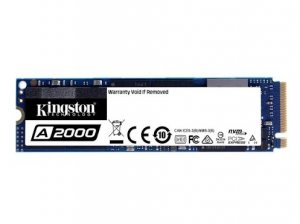 KINGSTON SA2000M8/250G 250GB A2000 M.2 2280 NVMe SSD Solid State Drive