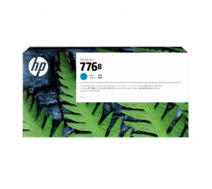 Hp 1xb15a 776b 1l Cyan Ink Cartridge  