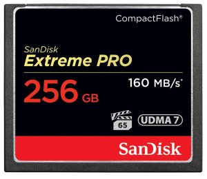 SanDisk Extreme Pro 256GB Compact Flash Card