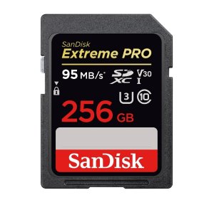 SanDisk Extreme Pro 256GB SDXC UHS-I Card 