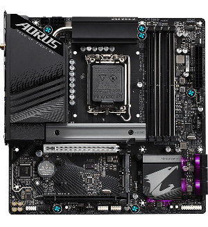 Gigabyte Z790M AORUS ELITE AX LGA 1700 Micro-ATX Motherboard