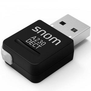 Snom-a230 Usb Dect Dongle, Suitable For All Snom D7xx- And D3xx- Series Desk Phones With Usb Port, No Configuration Necessary