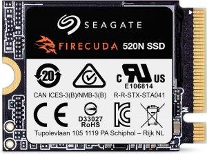 Seagate Firecuda 520n Ssd, M.2, Nvme 1TB 4800r/4700w-mb/s, 5yr Wty