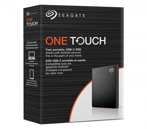 SEAGATE 1tb One Touch (ssd) 1000mb/s - Black