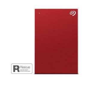 Seagate Stkz4000403 4tb One Touch Portable W Rescue-red