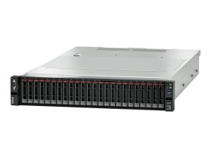 Lenovo Thinksystem Sr655 2u Rack Server, 1x Amd Epyc 7262 3.2ghz, 1 X16gb 3200mhz, 12 X 3.5' Hs Hd Bays, Hw Raid 930-8i 2gb, 1x1100w, 3 Year Warranty