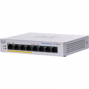 Cisco CBS110-8PP-D 110 Series 8 Port Gigabit Unmanaged Switch