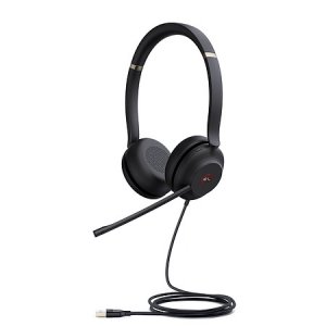 Yealink Teams-uh37-d Teams Certified Usb Wired Headset, Stereo, Usb-c