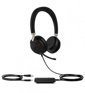 Yealink Teams-uh38-d-c Teams Certified Dual Mode Usb And Bluetooth Headset, Stereo, Usb-c, Call Controller With Built-in Battery