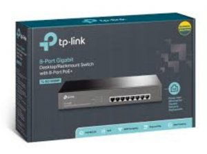 TP-Link TL-SG1008MP 8-Port Gigabit Desktop/Rackmount Switch with PoE+ 