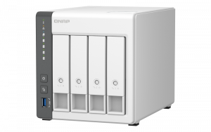 QNAP TS-433-4G 4-bay Nas (no Disk), Arm Qc 2.0ghz, 4gb, Gbe(1),2.5gbe(1),usb, Twr, 2yr Wty